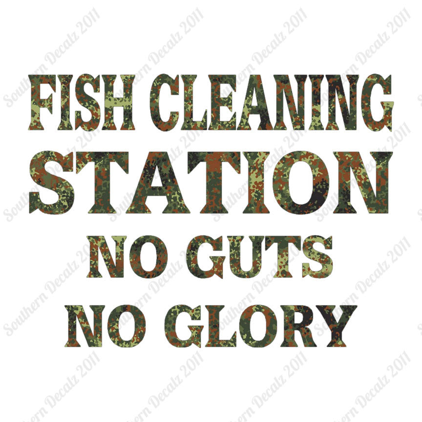Fish Cleaning No Guts No Glory