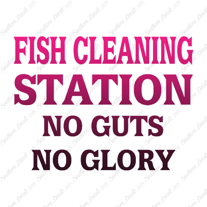 Fish Cleaning No Guts No Glory