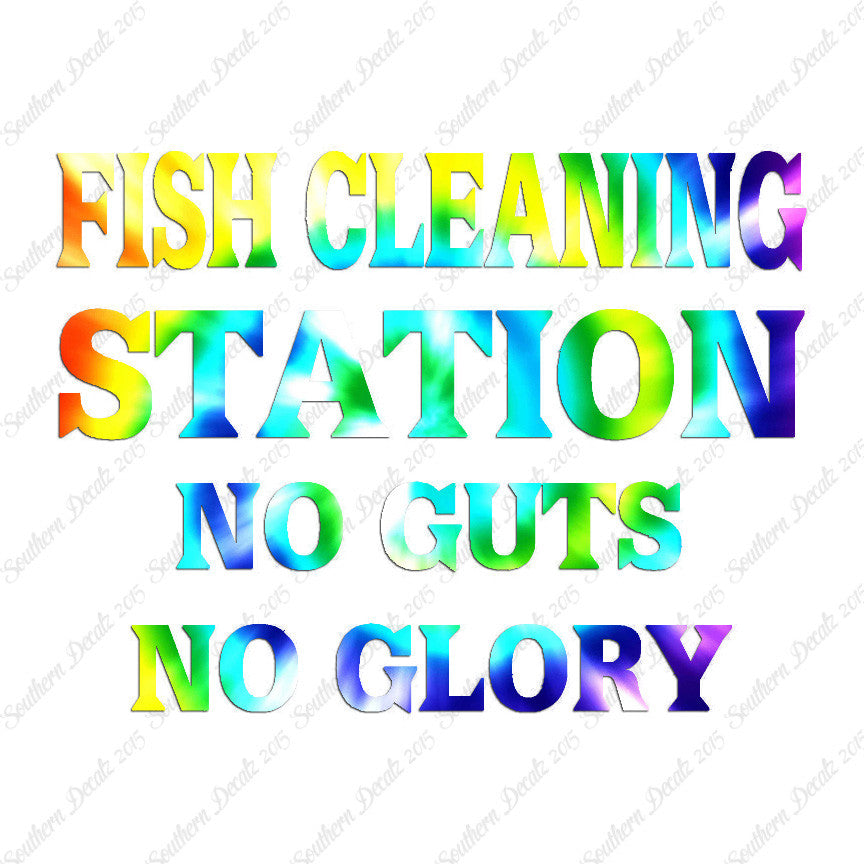 Fish Cleaning No Guts No Glory