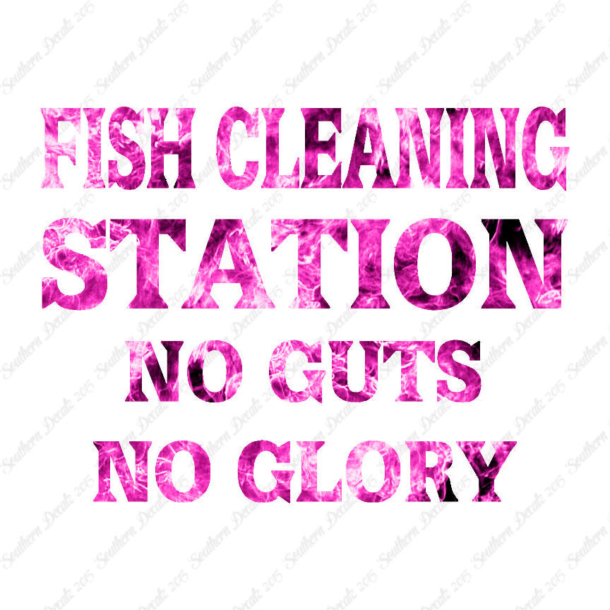 Fish Cleaning No Guts No Glory