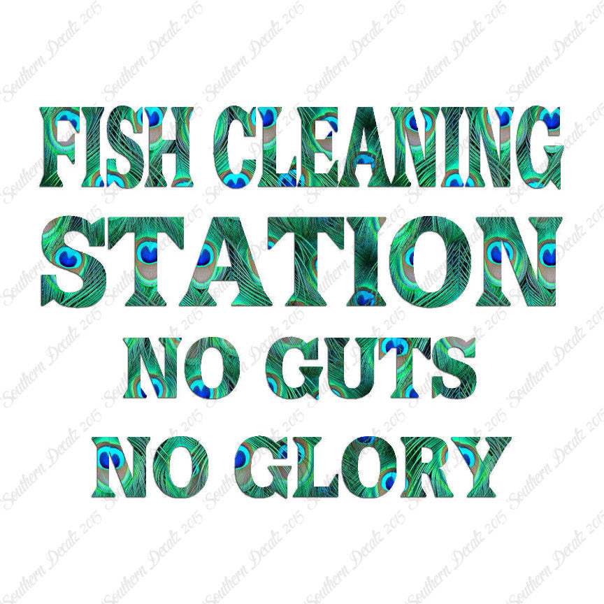 Fish Cleaning No Guts No Glory
