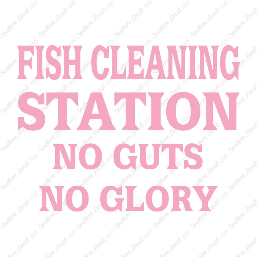 Fish Cleaning No Guts No Glory