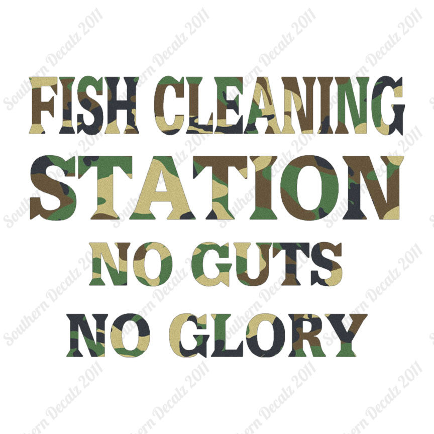 Fish Cleaning No Guts No Glory