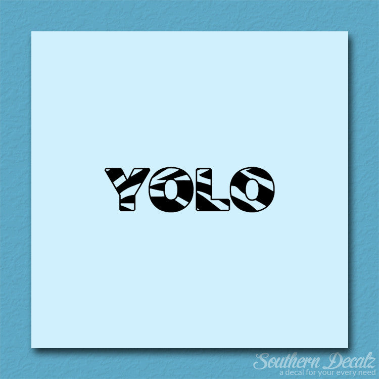 Yolo Zebra Font
