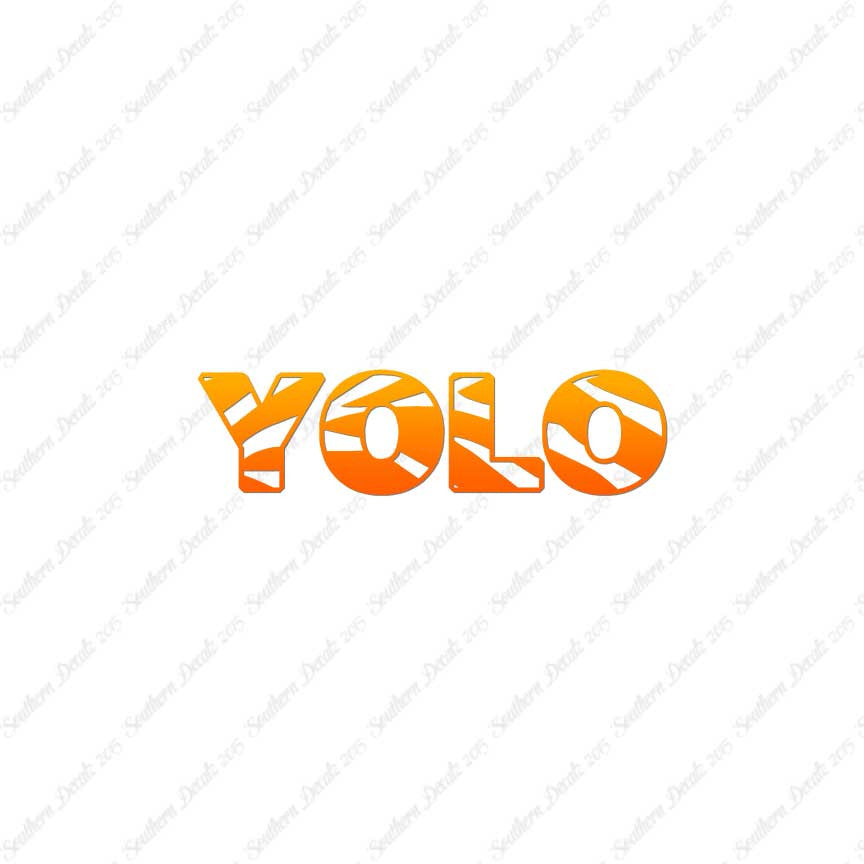 Yolo Zebra Font