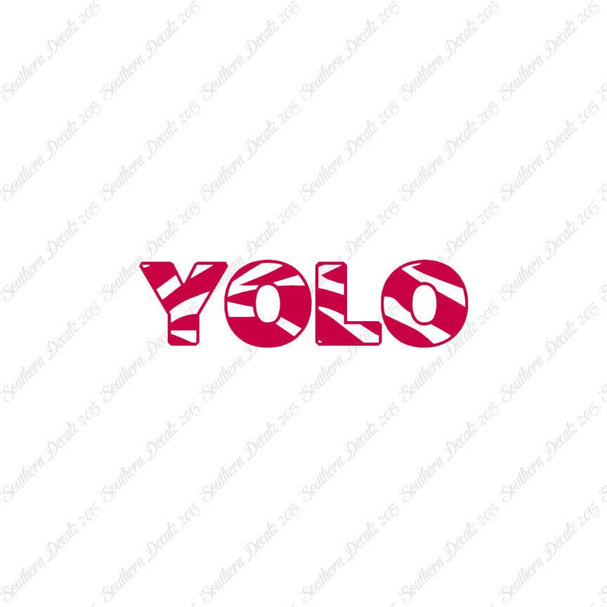 Yolo Zebra Font