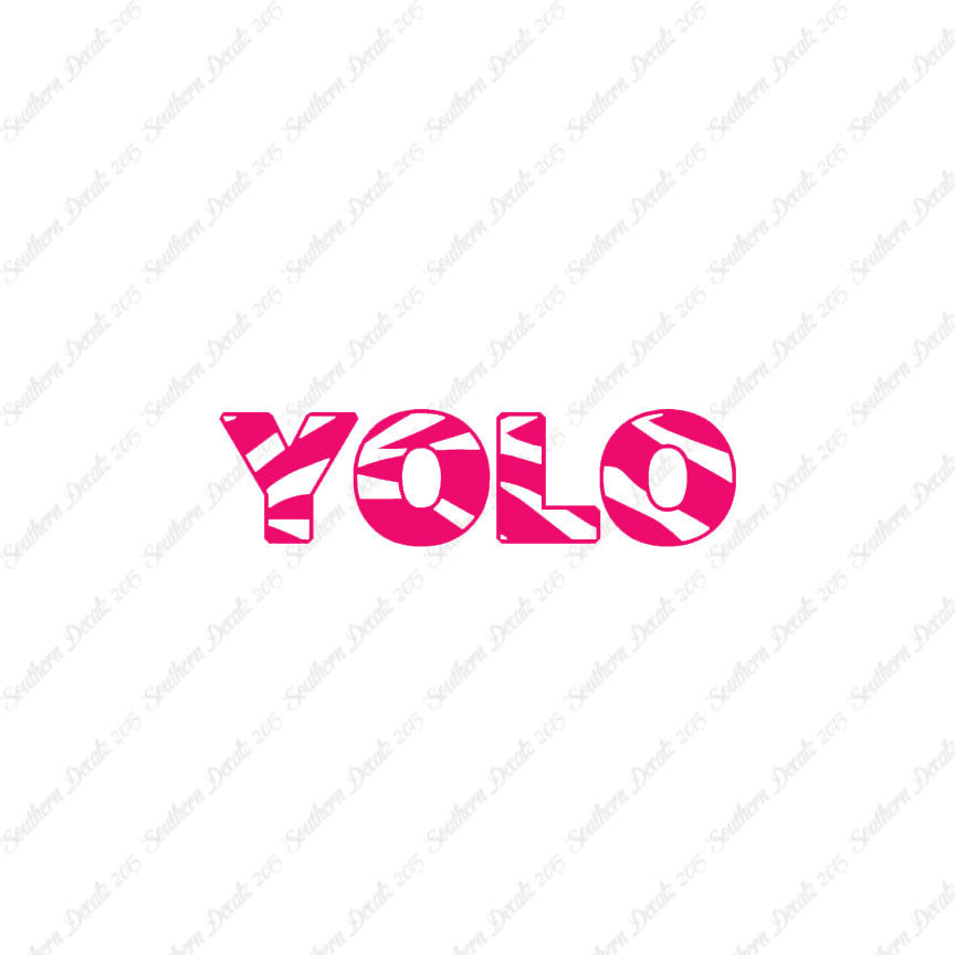 Yolo Zebra Font