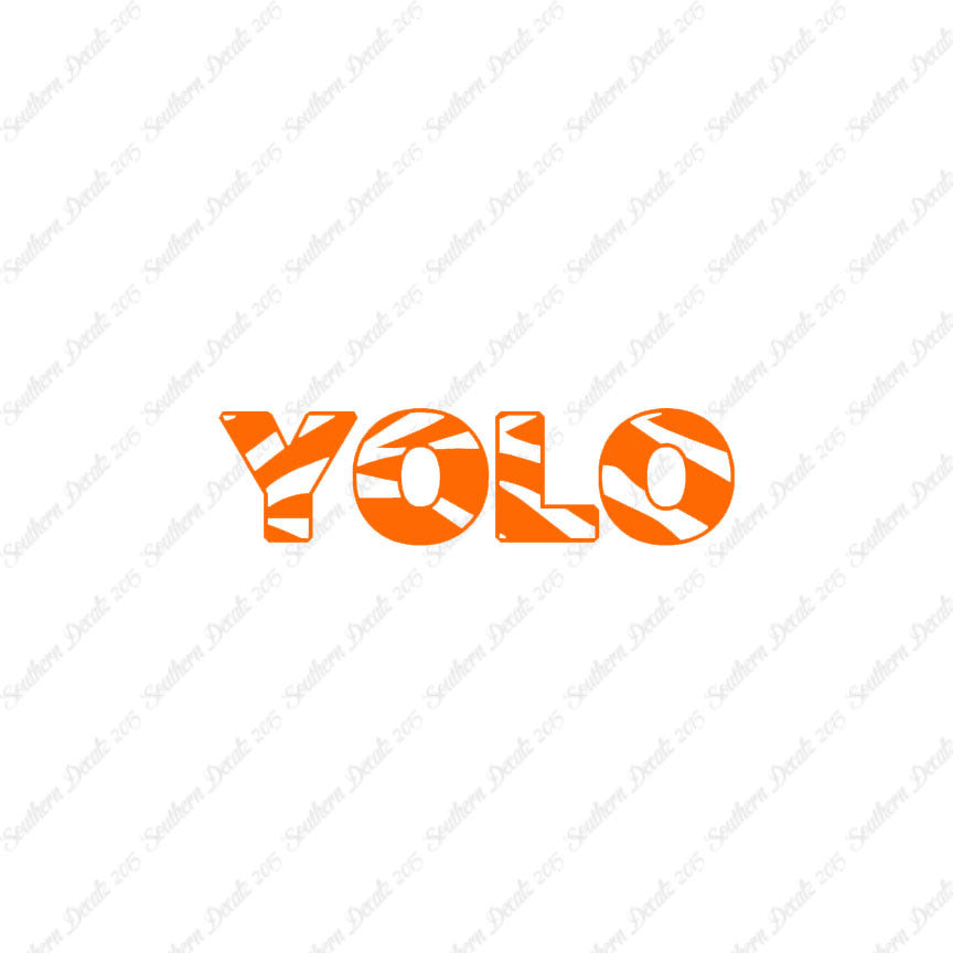 Yolo Zebra Font