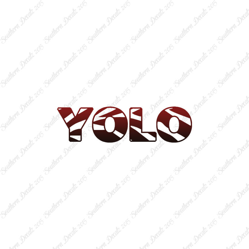 Yolo Zebra Font