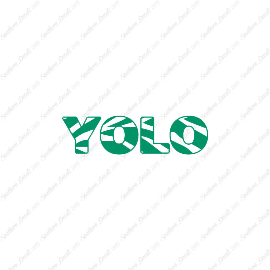 Yolo Zebra Font