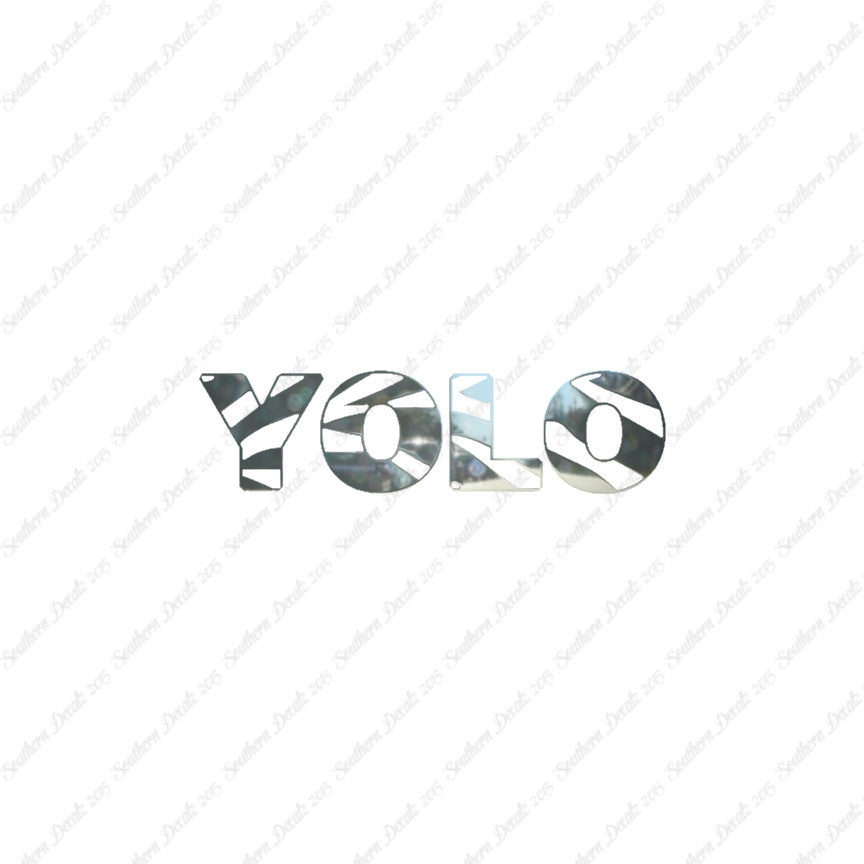 Yolo Zebra Font