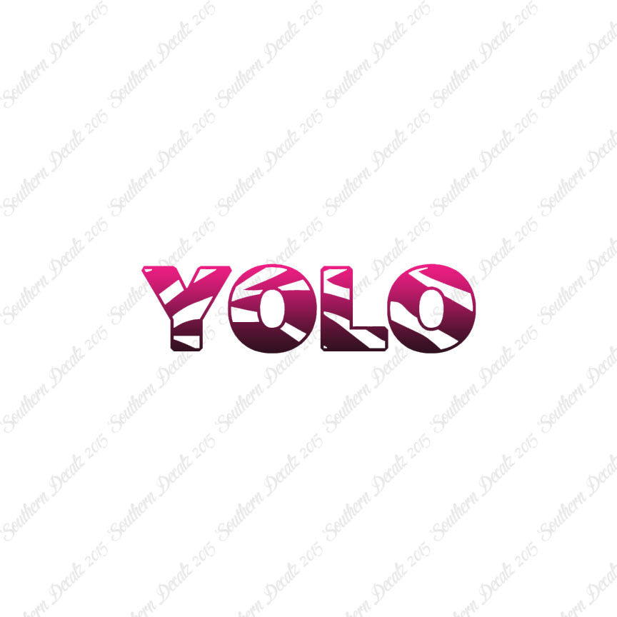 Yolo Zebra Font
