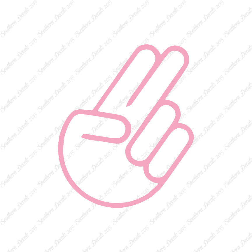 The Pleasurer Hand Symbol