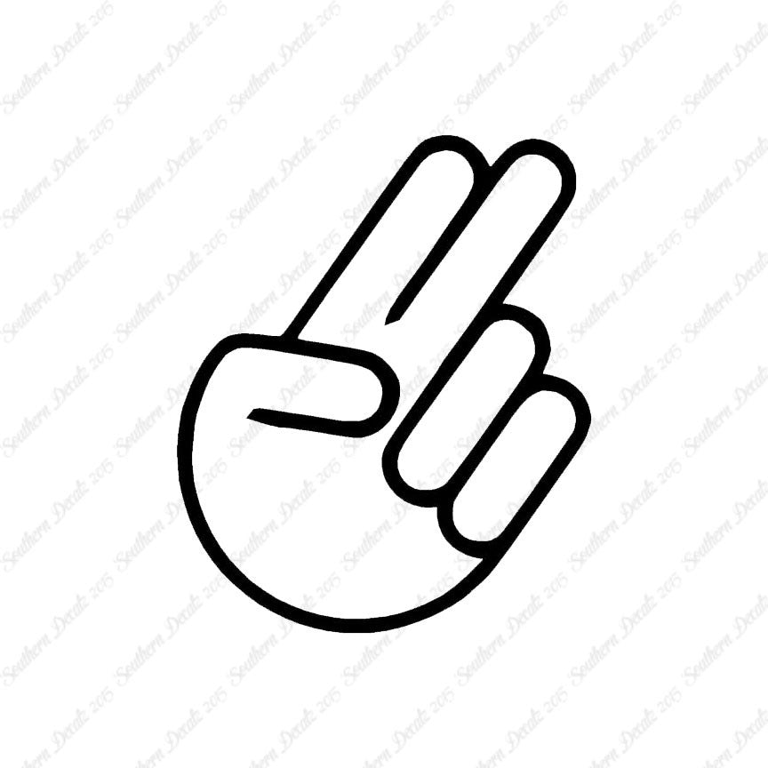 The Pleasurer Hand Symbol