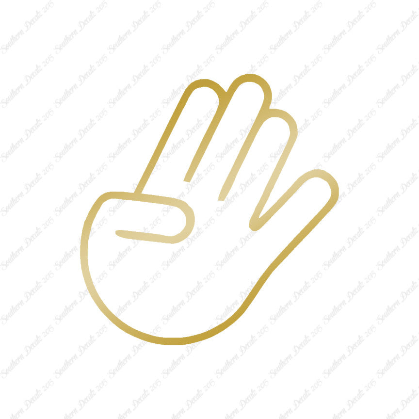 The Rocker Hand Symbol