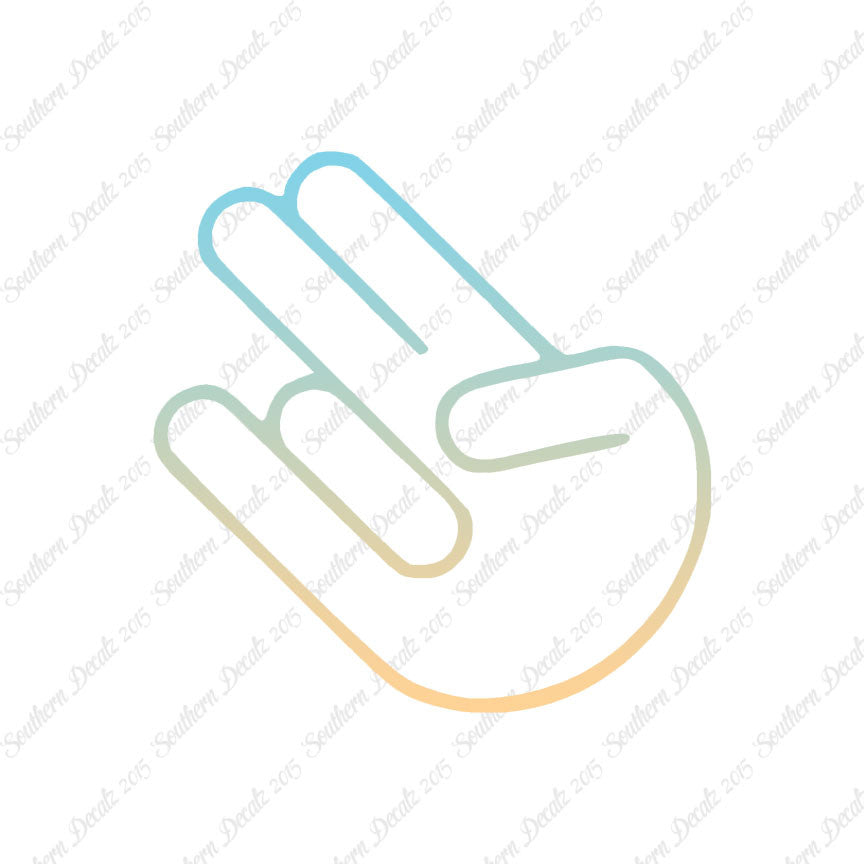 The Shocker Hand Symbol