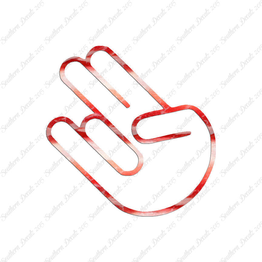 The Shocker Hand Symbol
