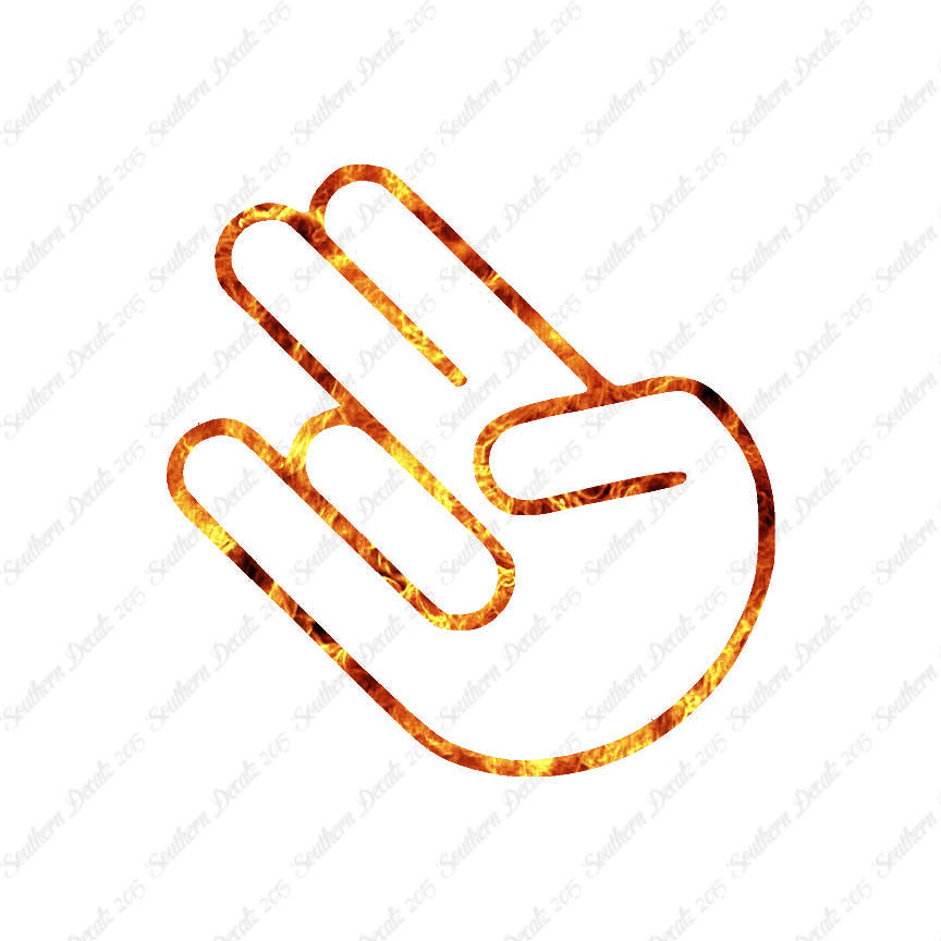 The Shocker Hand Symbol