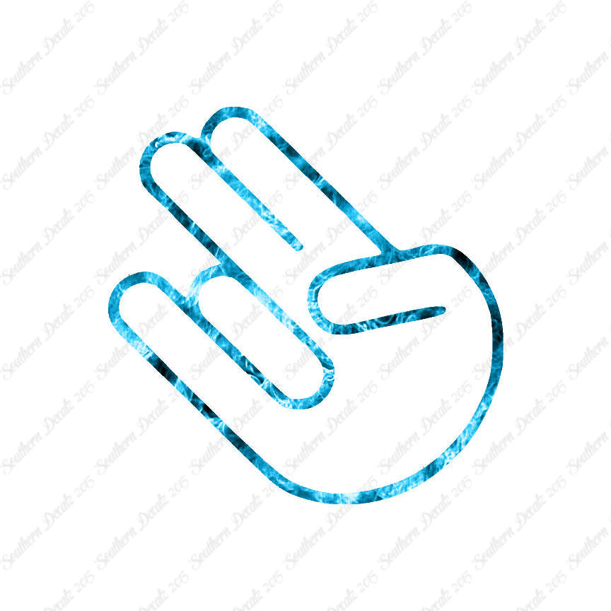 The Shocker Hand Symbol