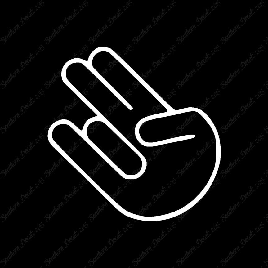 The Shocker Hand Symbol