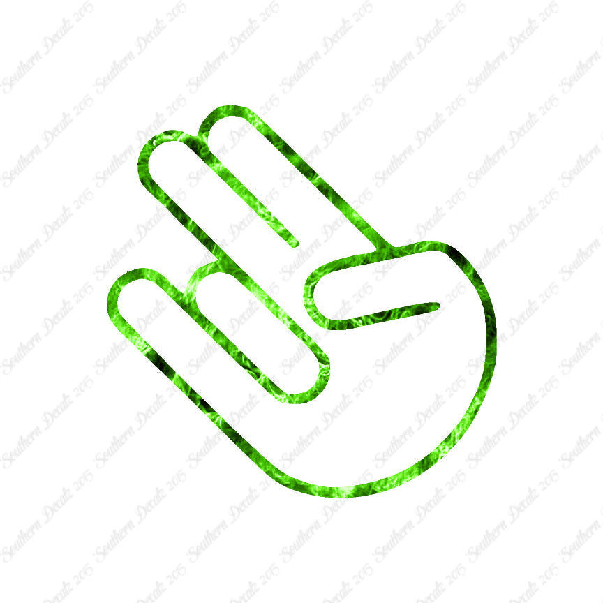 The Shocker Hand Symbol