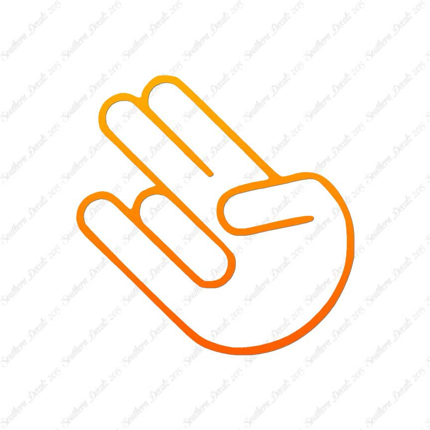 The Shocker Hand Symbol