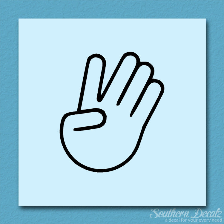 The Show Stopper Hand Symbol