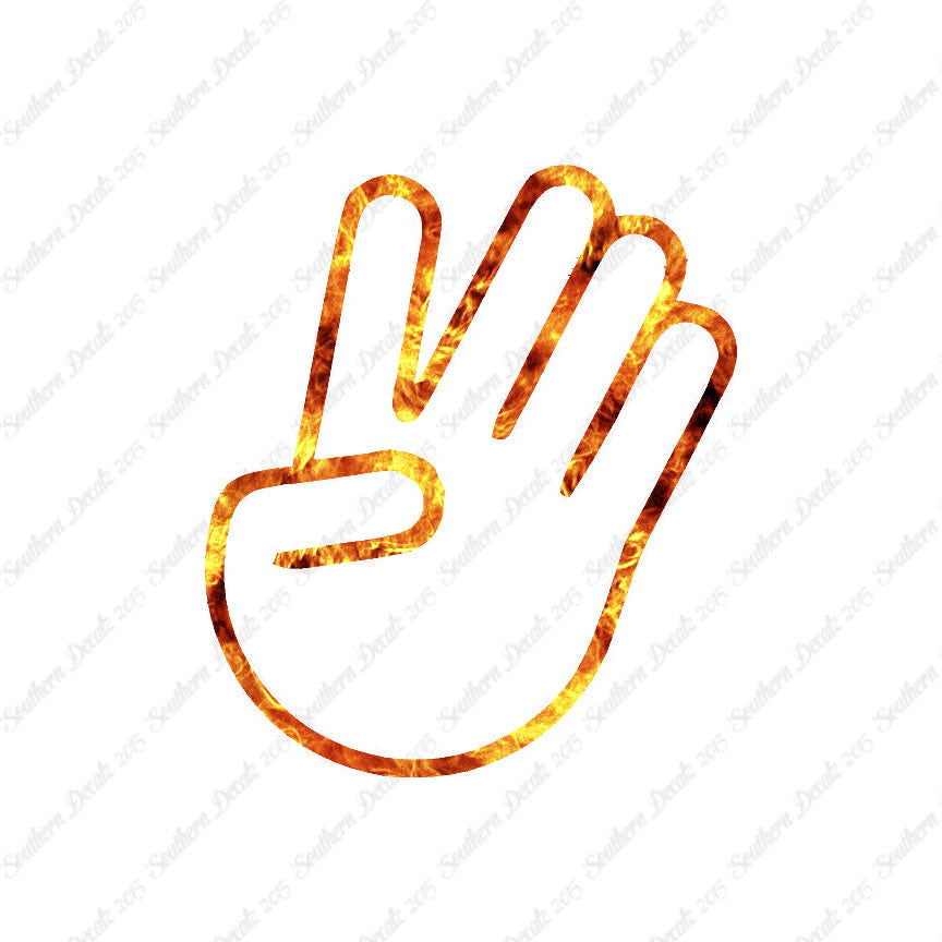 The Show Stopper Hand Symbol