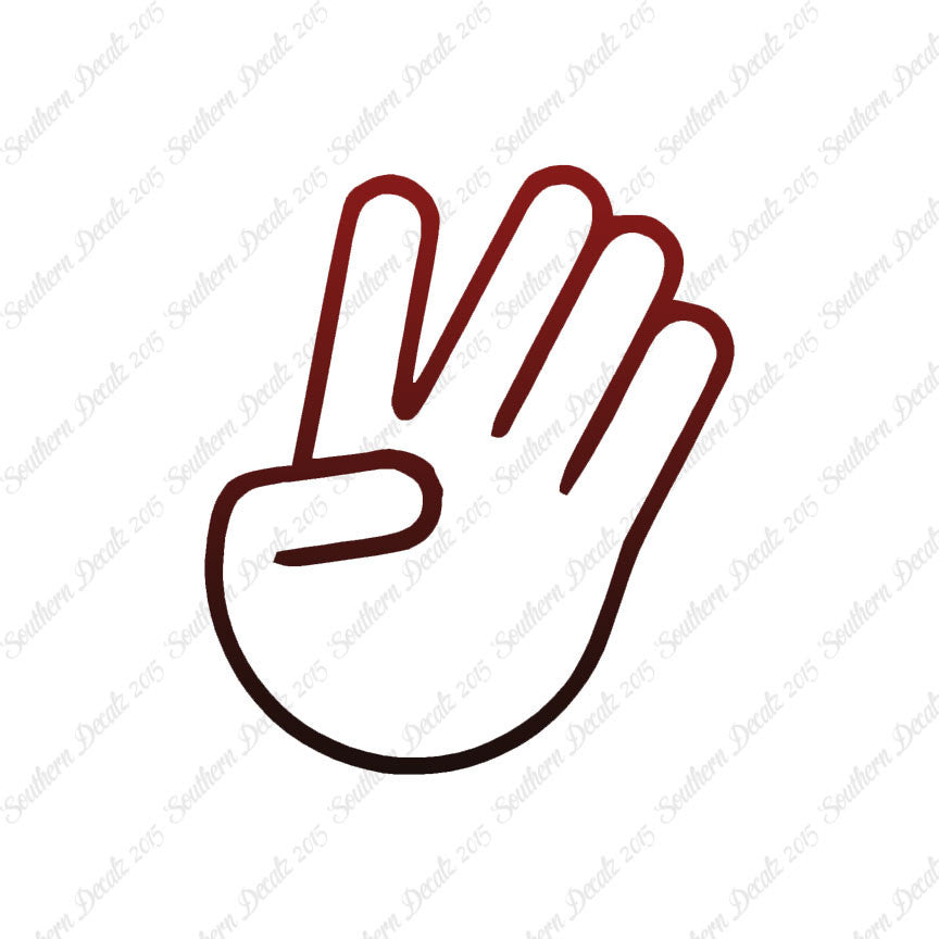 The Show Stopper Hand Symbol