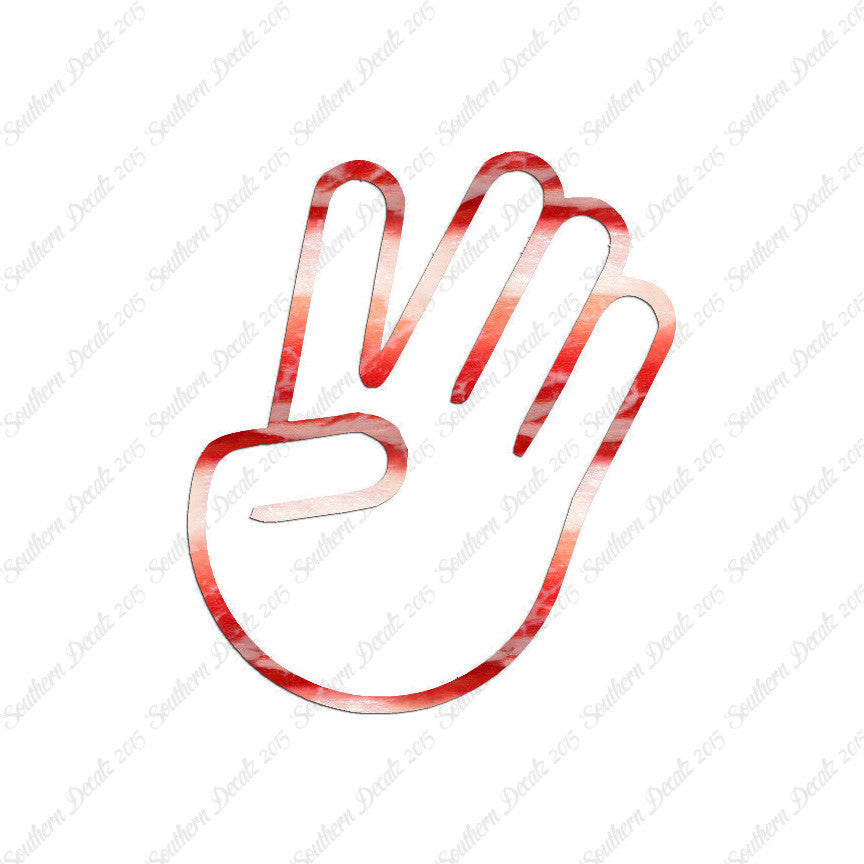The Show Stopper Hand Symbol