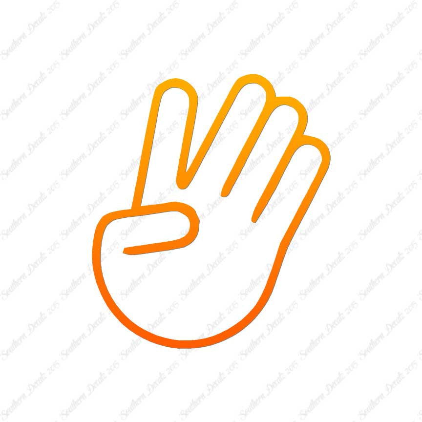 The Show Stopper Hand Symbol