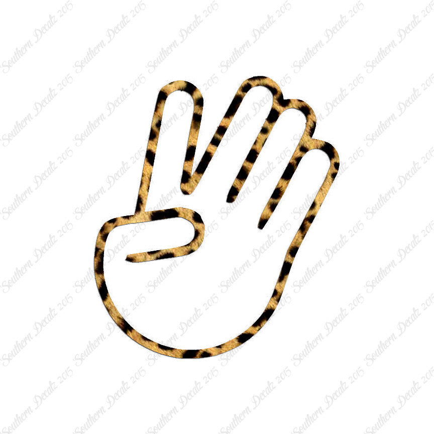 The Show Stopper Hand Symbol