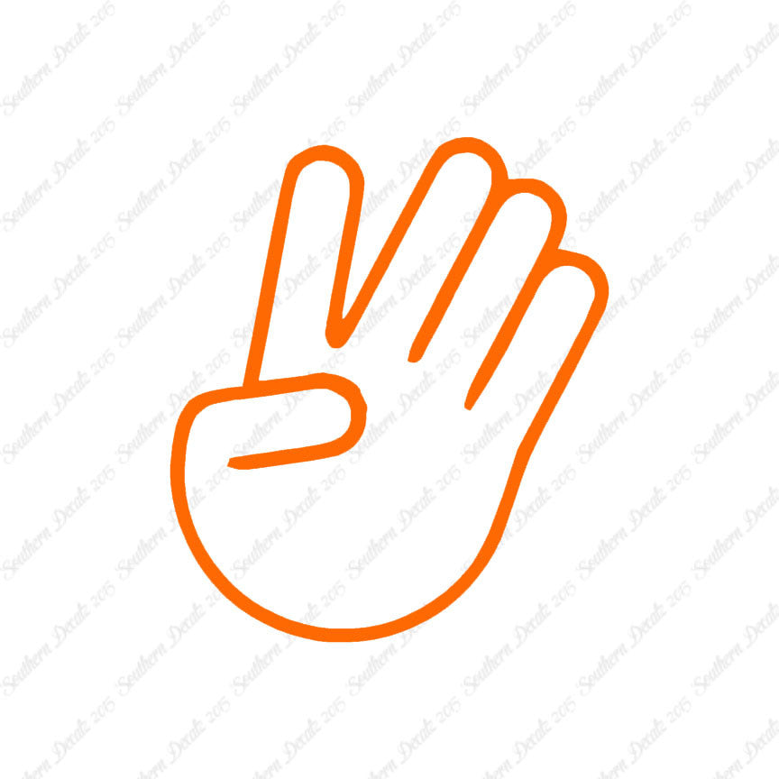 The Show Stopper Hand Symbol