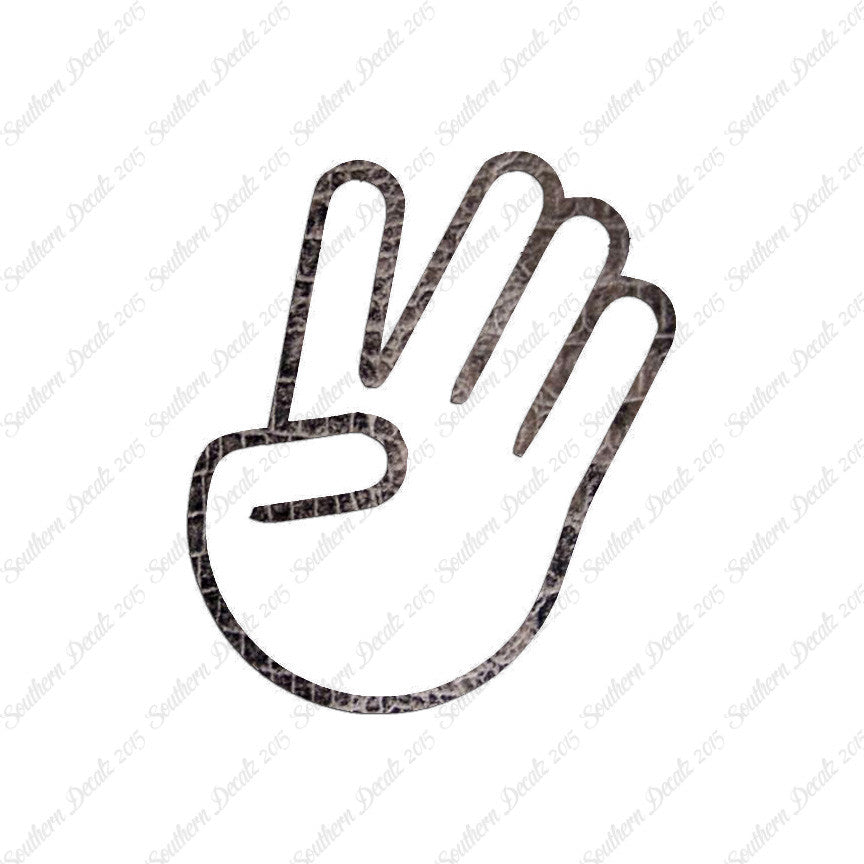 The Show Stopper Hand Symbol