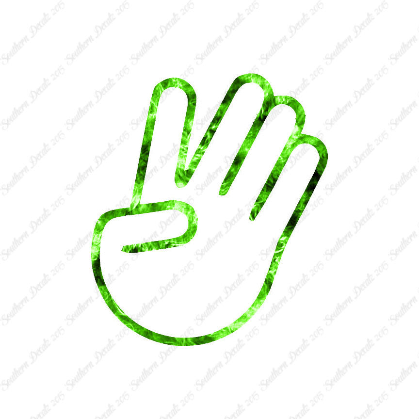 The Show Stopper Hand Symbol