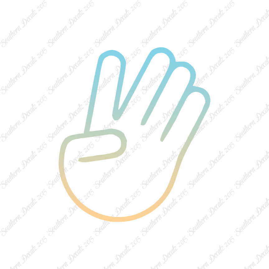 The Show Stopper Hand Symbol