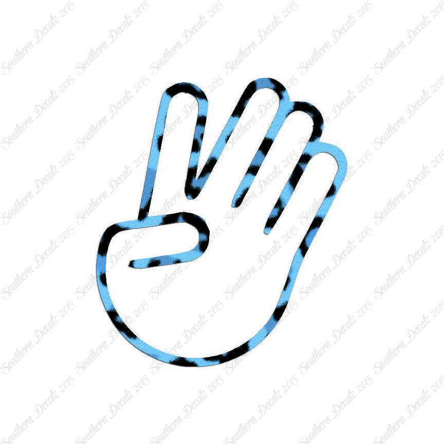 The Show Stopper Hand Symbol