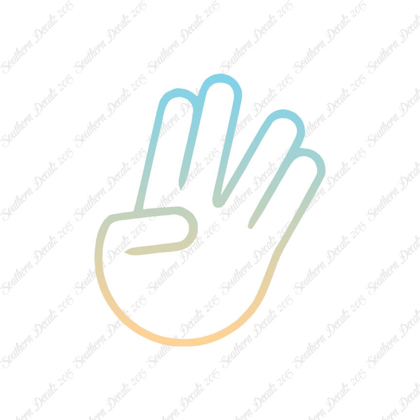 The Spocker Hand Symbol