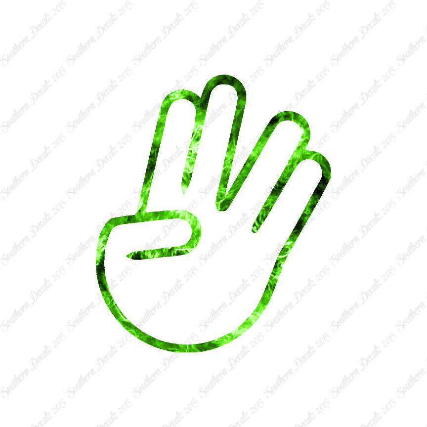 The Spocker Hand Symbol