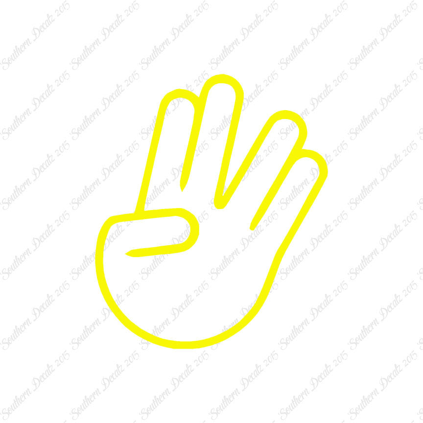 The Spocker Hand Symbol