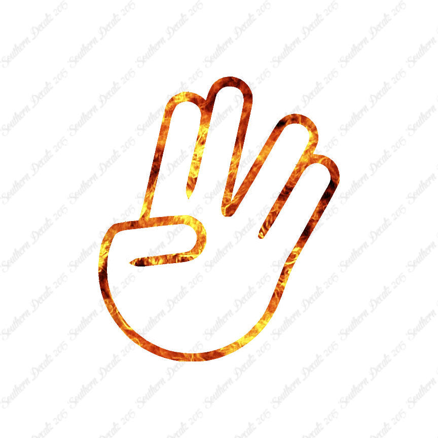 The Spocker Hand Symbol