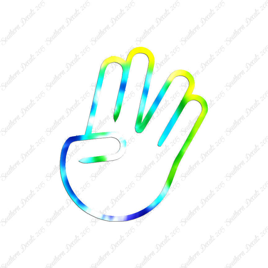 The Spocker Hand Symbol
