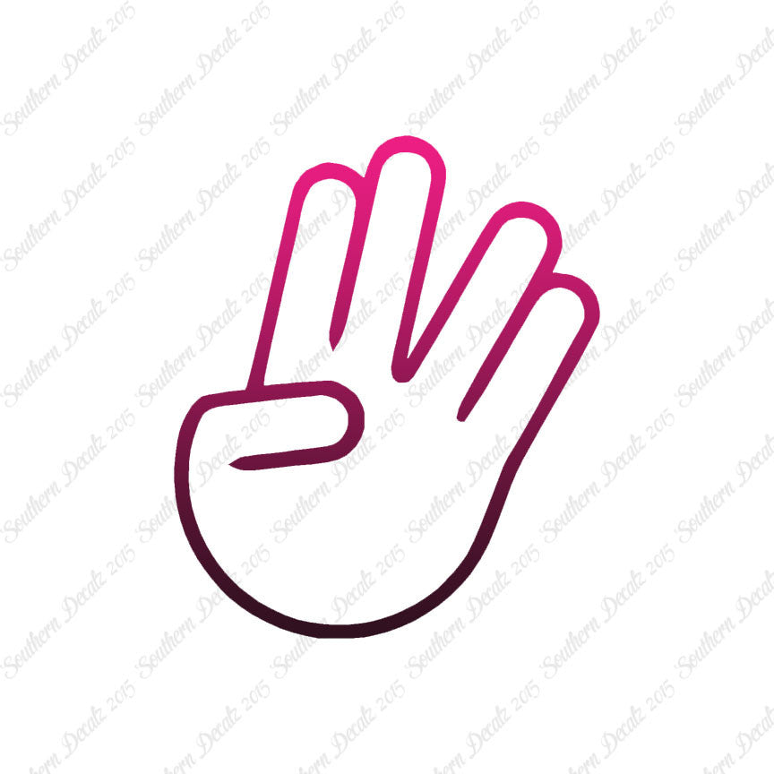 The Spocker Hand Symbol