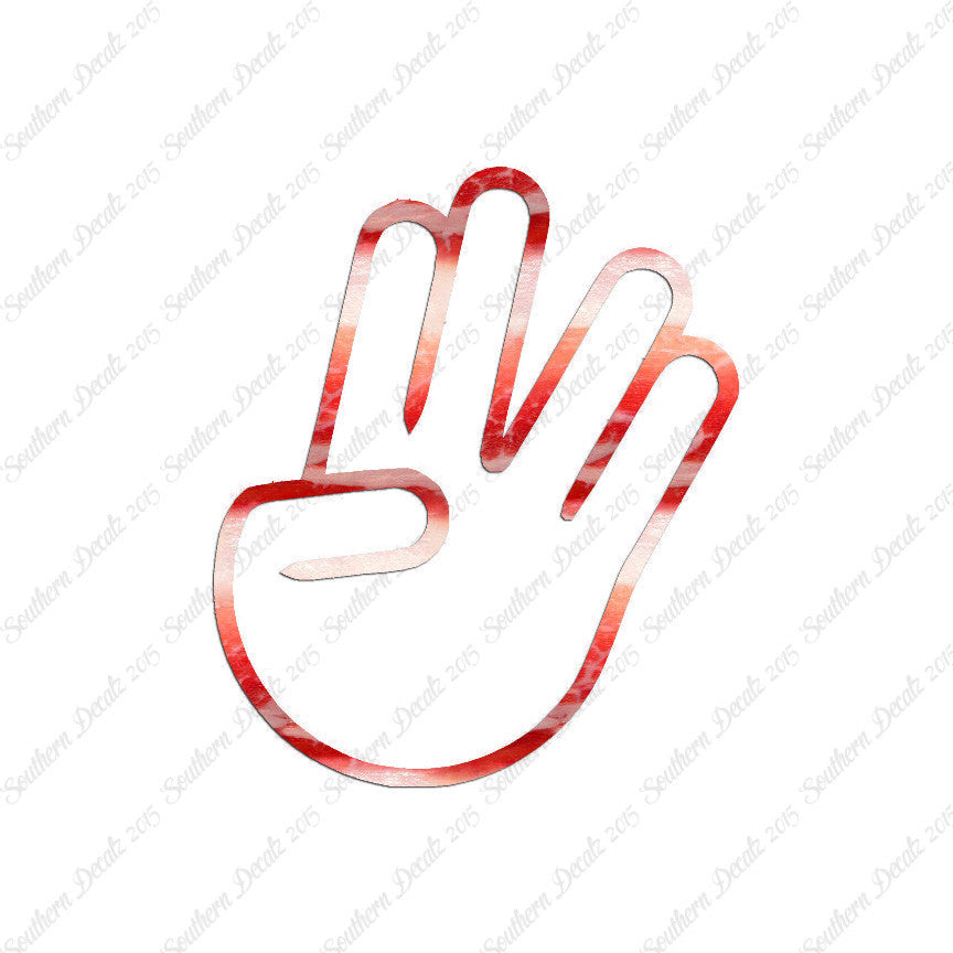 The Spocker Hand Symbol