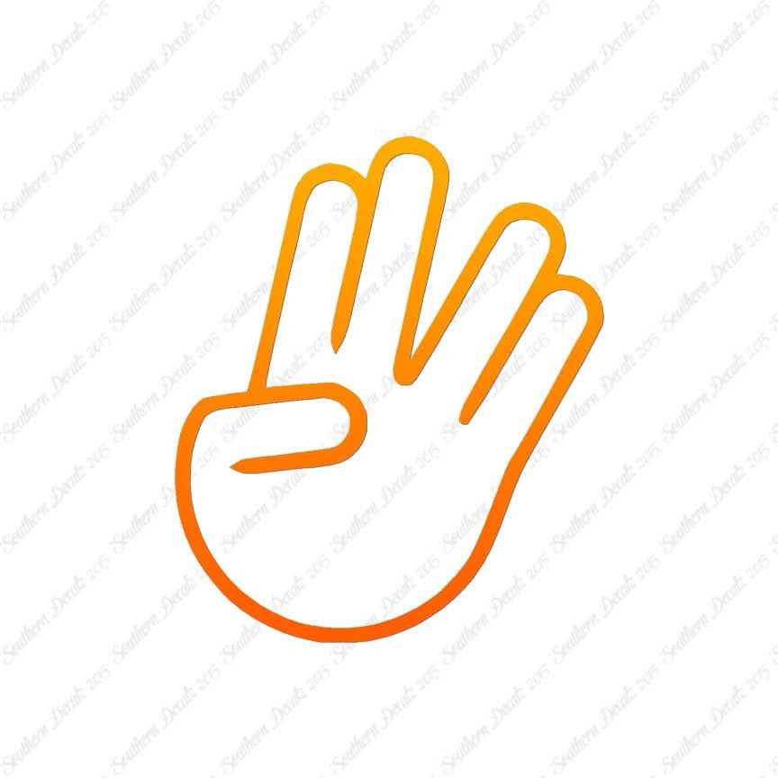 The Spocker Hand Symbol