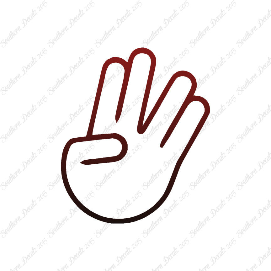 The Spocker Hand Symbol