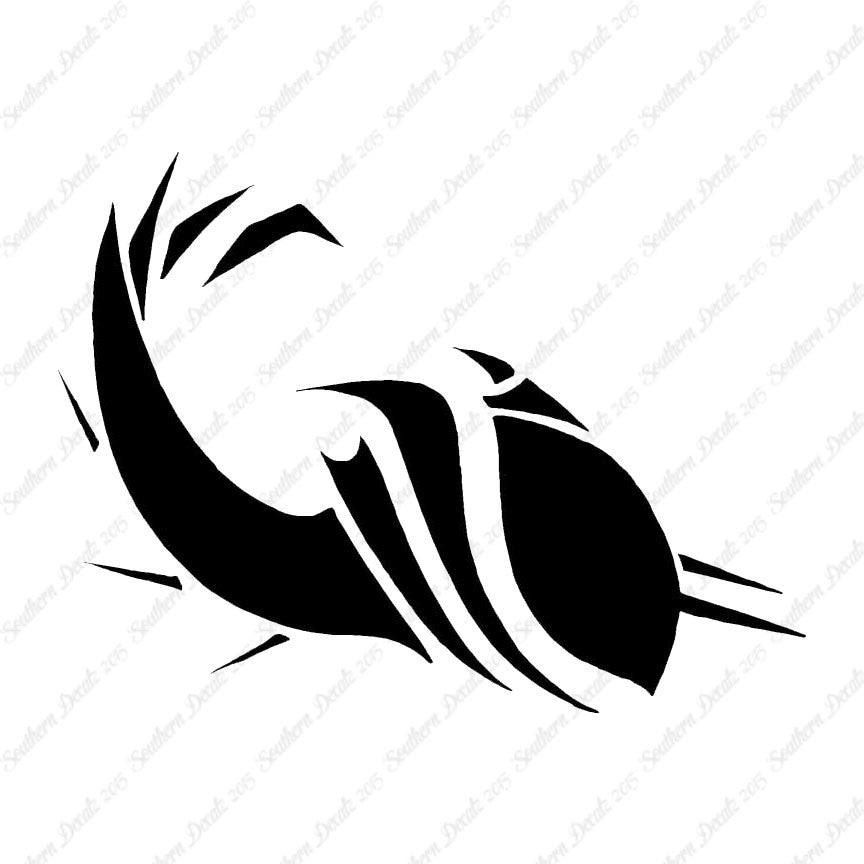 Tribal Spiked Fish