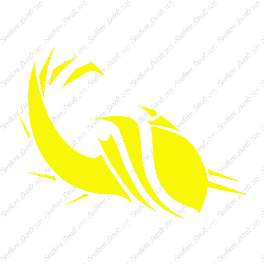 Tribal Spiked Fish