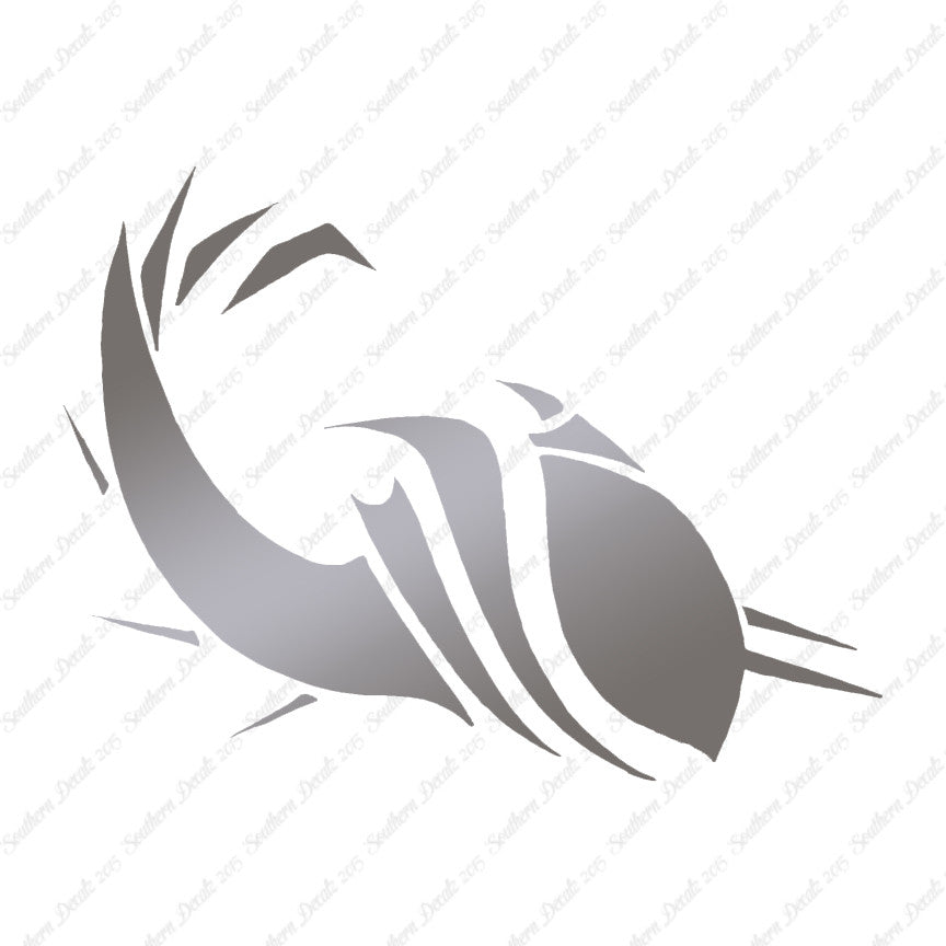 Tribal Spiked Fish