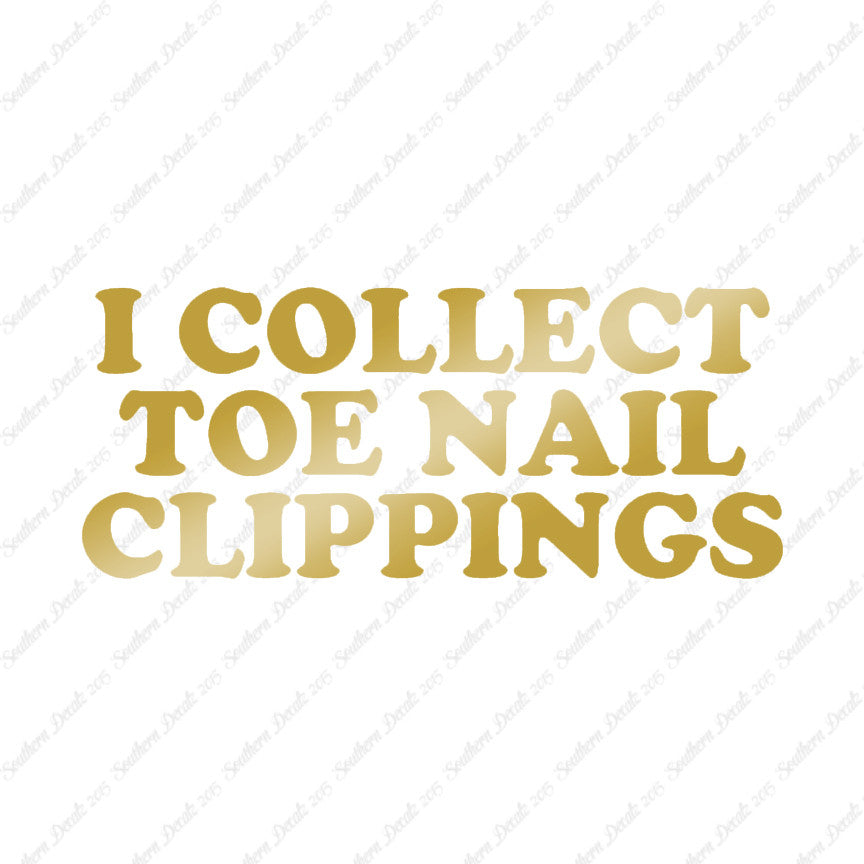 Collect Toenail Clippings